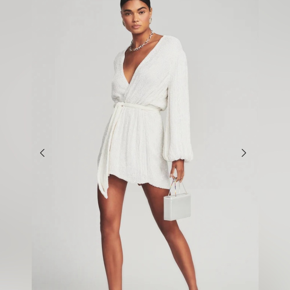 Retrofete Gabrielle Sequin Robe Dress